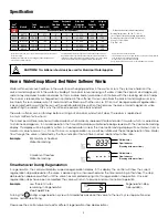 Preview for 4 page of WaterGroup 6200 SXT Operating And Service Manual