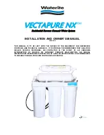 Waterite Vectapure NX Installation And Owner'S Manual preview