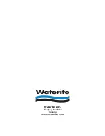 Preview for 24 page of Waterite VECTAPURE RSX II Operator'S Manual