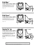 Предварительный просмотр 3 страницы Waterless Del Mar 2901 Specification, Installation And Maintenance Manual