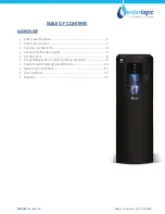 Предварительный просмотр 3 страницы WaterLogic CU324 User Manual