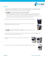 Preview for 2 page of WaterLogic CUBE Installation Procedures Manual