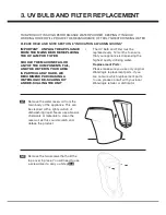 Preview for 10 page of WaterLogic F-FWEG1-M-A-NT Series User Manual