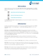 Preview for 2 page of WaterLogic WL 2FW FS User Manual