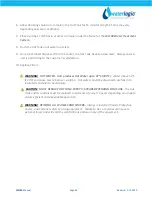 Preview for 13 page of WaterLogic WL100 Troubleshooting Manual