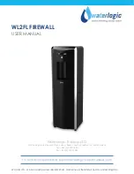 WaterLogic WL2FL FIREWALL User Manual предпросмотр