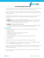 Preview for 11 page of WaterLogic WL380 Troubleshooting Manual