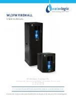 WaterLogic WL3FW User Manual preview