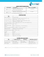 Preview for 7 page of WaterLogic WL400 Series Operating, Installation And Service Manual