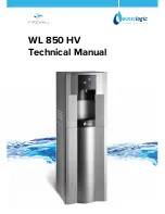 WaterLogic WL850HV Technical Manual preview