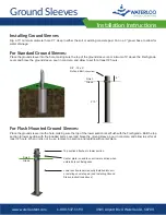 Preview for 2 page of WATERLOO Permabrella Installation Instructions