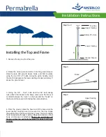 Preview for 3 page of WATERLOO Permabrella Installation Instructions