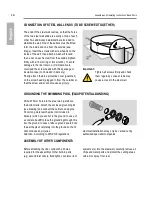 Preview for 16 page of Waterman Basic Assembly And Operating Instructions Manual