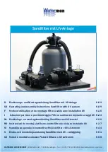 Waterman Sand filter with UV system Operating And Assembly Instructions Manual preview