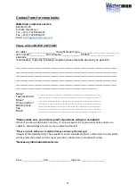 Preview for 15 page of Waterman Sand filter with UV system Operating And Assembly Instructions Manual