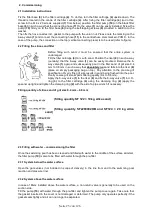 Preview for 23 page of Waterman SF 122 Operating And Assembly Instructions Manual