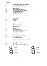 Preview for 35 page of Waterman SF 122 Operating And Assembly Instructions Manual