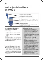 Preview for 30 page of Waterman Skimmy 2 Owner'S Manual