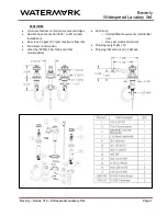 Watermark Beverly Roosevelt CRY4 Quick Start Manual preview