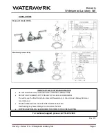 Preview for 2 page of Watermark Beverly Roosevelt CRY4 Quick Start Manual