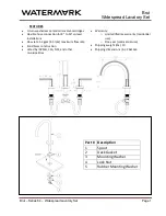 Предварительный просмотр 1 страницы Watermark Brut 64 Series Manual