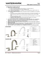 Предварительный просмотр 2 страницы Watermark Brut 64 Series Manual