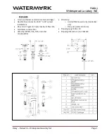 Предварительный просмотр 1 страницы Watermark Haley 34 Series Important Installation Information