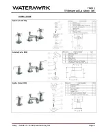 Предварительный просмотр 2 страницы Watermark Haley 34 Series Important Installation Information