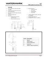 Watermark Loft Wooster L8 Manual preview