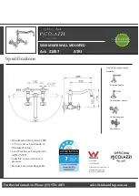 Preview for 1 page of Watermark OFFICINA NICOLAZZI ATRI Z1457 Quick Start Manual