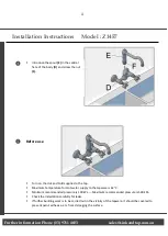 Preview for 4 page of Watermark OFFICINA NICOLAZZI ATRI Z1457 Quick Start Manual