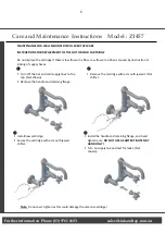 Preview for 6 page of Watermark OFFICINA NICOLAZZI ATRI Z1457 Quick Start Manual