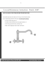 Preview for 8 page of Watermark OFFICINA NICOLAZZI ATRI Z1457 Quick Start Manual