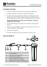 Preview for 4 page of Watermark Puretec WH1 User Manual