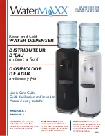 WaterMAXX WWD224bLK-1 Use & Care Manual preview