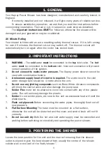 Preview for 3 page of Watermill Osprey II Series Instructions Manual