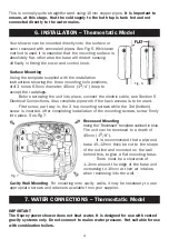 Preview for 6 page of Watermill Osprey II Series Instructions Manual