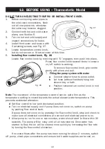 Preview for 12 page of Watermill Osprey II Series Instructions Manual