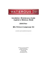 Waterous 200-B Installation & Maintenance Manual preview