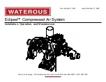 Waterous Eclipse Installation, Operation And Maintenance Manual preview