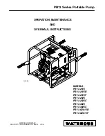 Preview for 1 page of Waterous PB13 Series Operation, Maintenance And Overhaul Instructions