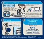 Предварительный просмотр 2 страницы Waterpik Technologies WaterFlosser WP-120 Quick Start Manual