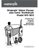 Waterpik Technologies WP-900 User Manual preview