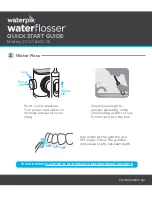 Preview for 2 page of Waterpik Complete Care CC-01 Quick Start Manual