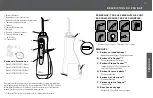 Preview for 15 page of Waterpik Cordless Advanced 2.0 WP-580 Series Instruction Manual