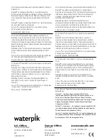 Preview for 72 page of Waterpik Sensonic  Professional Toothbrush Instructions Manual