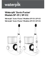 Предварительный просмотр 1 страницы Waterpik Sonic-Fusion SF-01 Manual