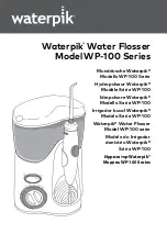 Preview for 1 page of Waterpik Ultra WP-112EU Instruction Manual