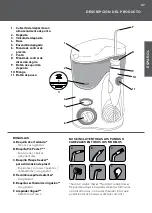 Предварительный просмотр 37 страницы Waterpik Ultra WP-112EU Instruction Manual