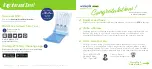 Waterpik Water Flosser WP-260 Quick Start Manual предпросмотр